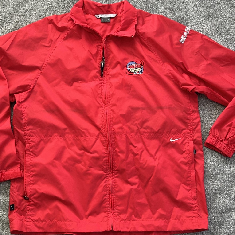 Vintage NCAA Final Four‎ Jacket Mens XL Red Basketball Nike 2001 Twin Cities
